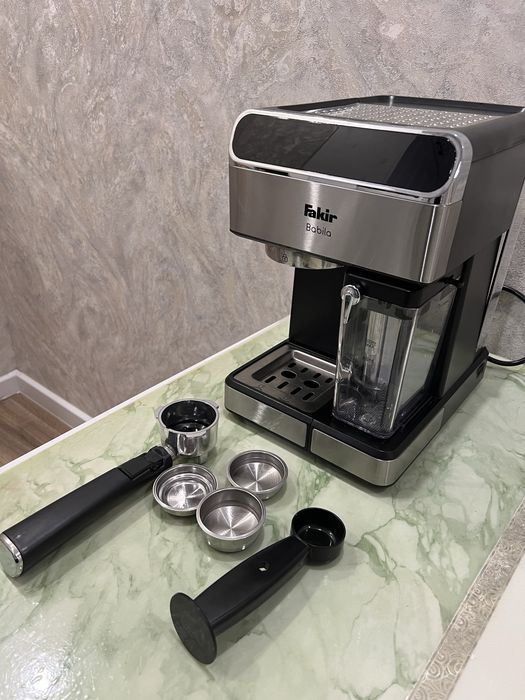 Кофемашина Fakir BABILA серебристый, черный