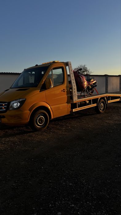 Se vinde  auto platforma Mercedes sprinter Ba14