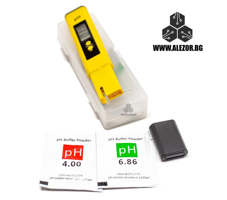 PH Метър С Автоматично Бутонно Калибриране 0 До 14.00 PH, 20200017