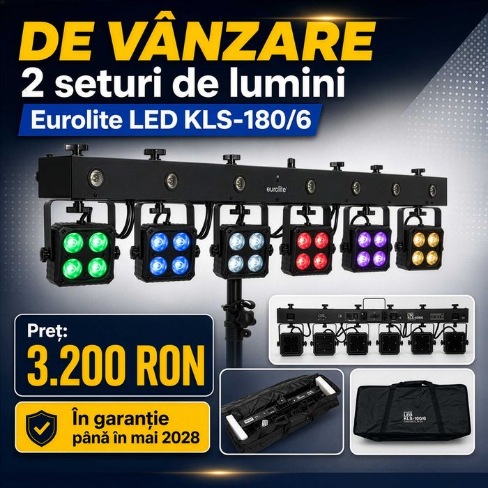Eurolite LED KLS-180/6 Comp Light Set - 2 buc