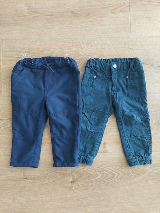 Pantaloni termici, captusiti, marimea 80