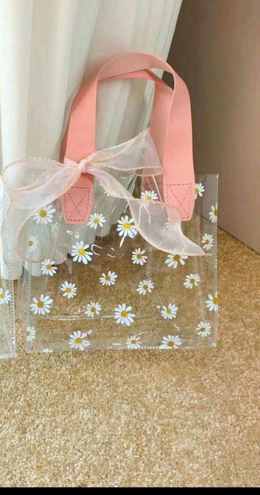 Подарък,за жена / Дамска чанта - прозрачна