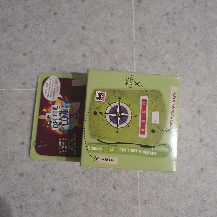 Boxa Expeditie in jurul lumii 3, noua, sigilata 60.lei