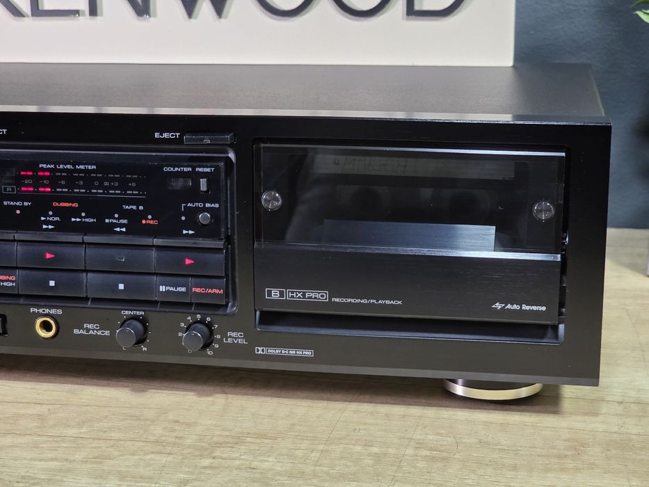 Casetofon deck  KENWOOD kx-w6020, dublu casetofon,  stereo hifi recorder