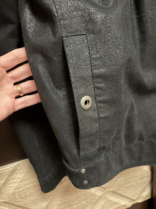 Geaca de piele barbati mar. L