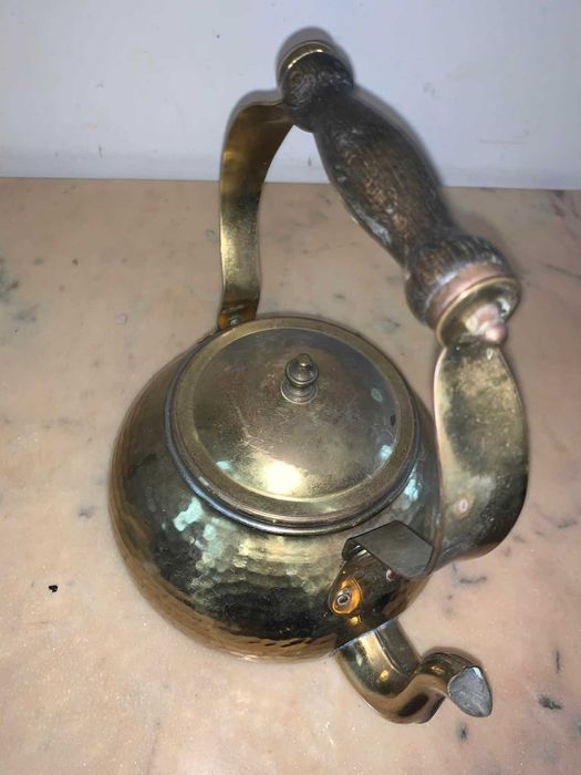 Cainic cu maner din lemn din alama