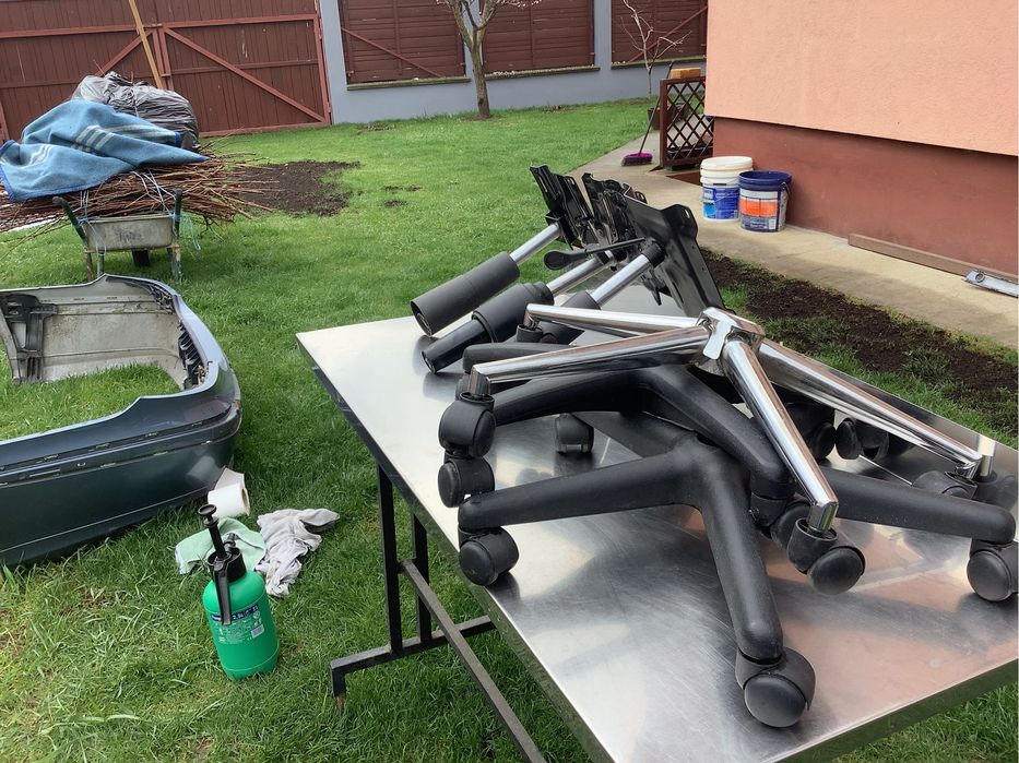 Vind picioare scaun de birou cu telescop