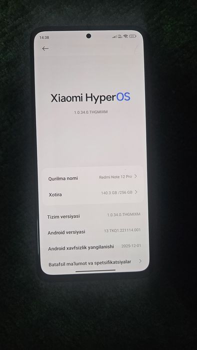 Redmi note 12 pro