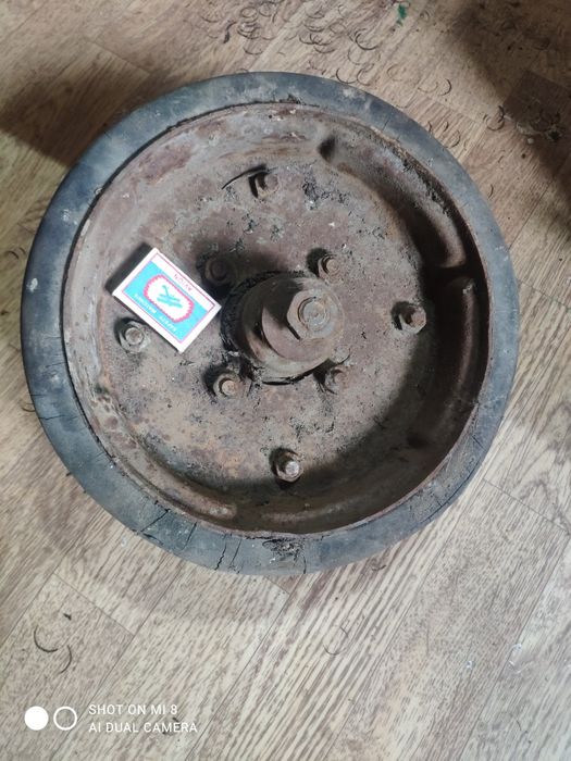 Остатки трубы. В Кокшетау.