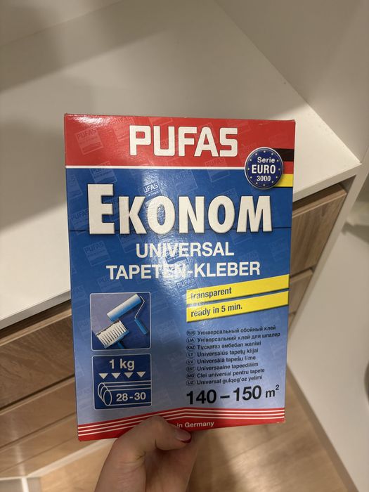 Продам новый универсальный обойный клей.