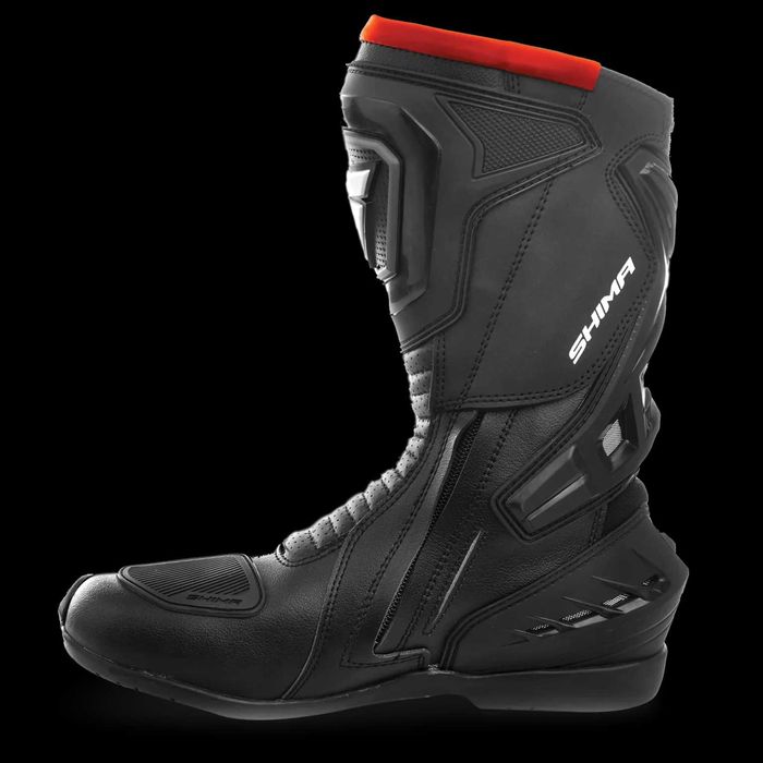 Топ Цена Мото ботуши SHIMA RS-6 RED,всички протектори,кожа,вентилация