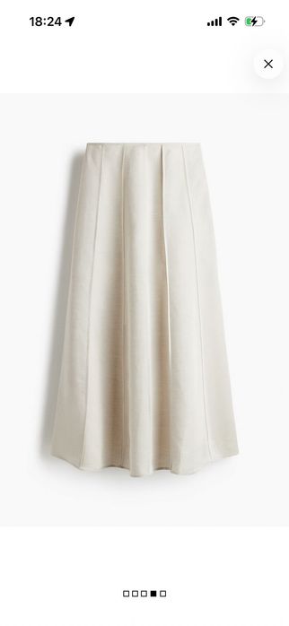 Пола от ленена смес H&M