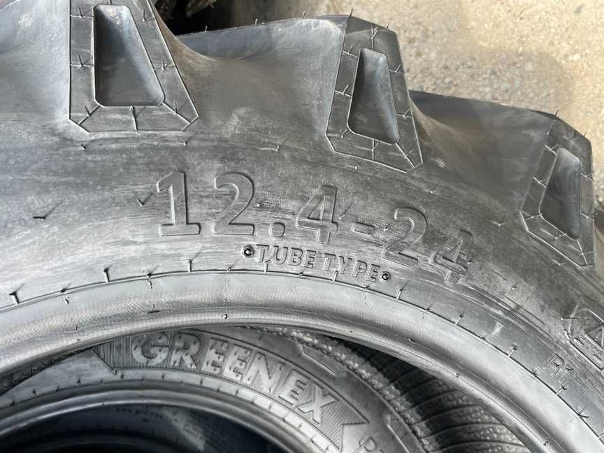 12.4-24 CU 12 PLIURI anvelope noi marca GRI pentru tractor fata
