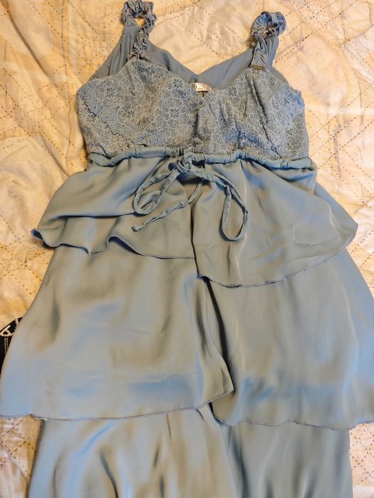 Рокля синя Alessa