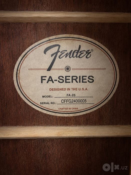 Продаётся Fender FA-25 — идеальное состояние!