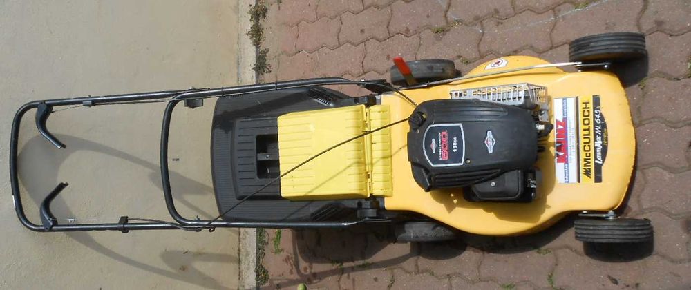 McCullock masina tuns iarba gazon AUTOTRACTIUNE benzina pornire usoara