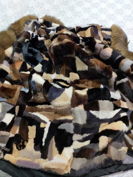 теплая зимняя парка