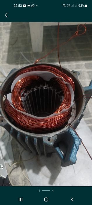 Обмотка электродвигателя