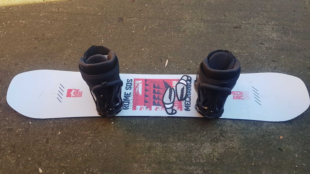 Placa Snowboard Rome Mechanic 156 cu legaturi Burton Infidel + boots