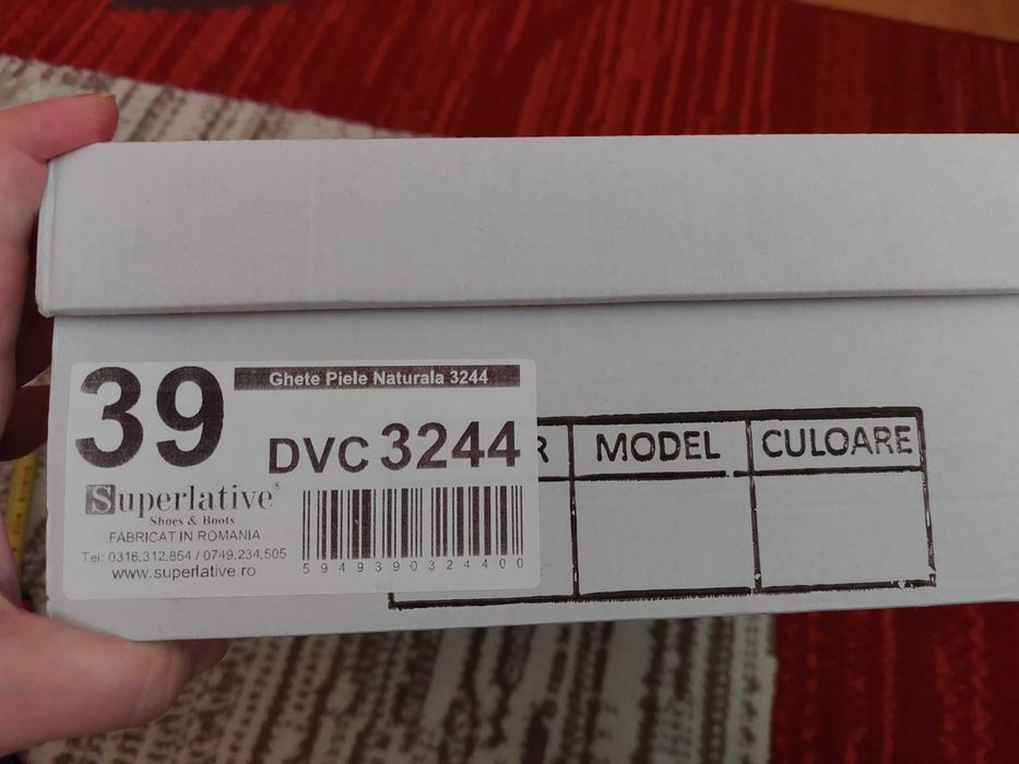 Ghete Piele Naturala