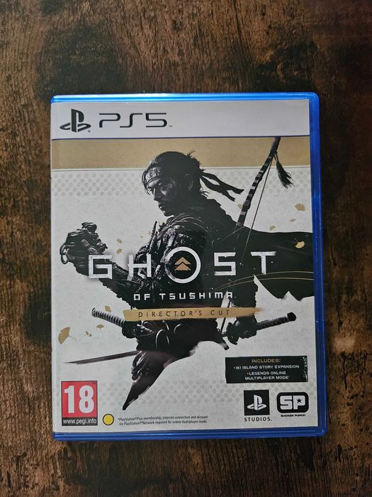 Ghost of Tsushima - Director's Cut (PS5); God of War Ragnarok (PS5)