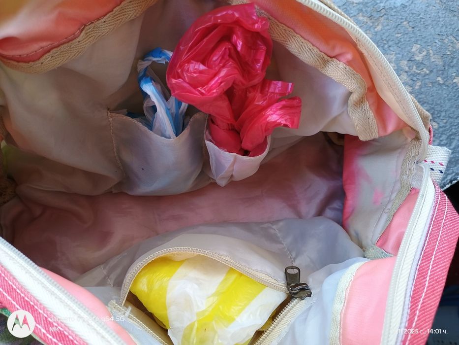 Тийнежърска брезентова арт дамска чанта