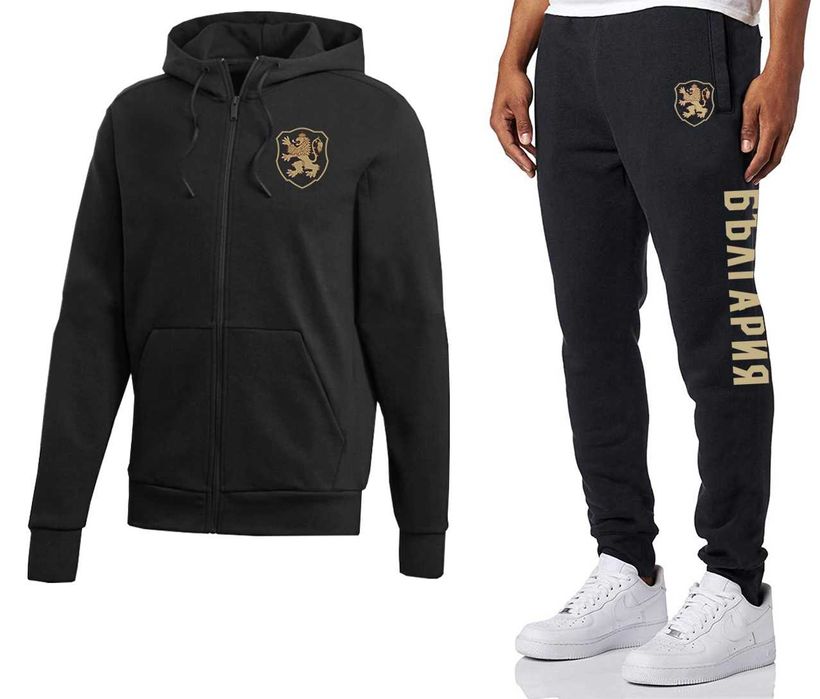 Спортен екип/комплект горнище и долнище БЪЛГАРИЯ / BULGARIA  - 2 ЦВЯТА