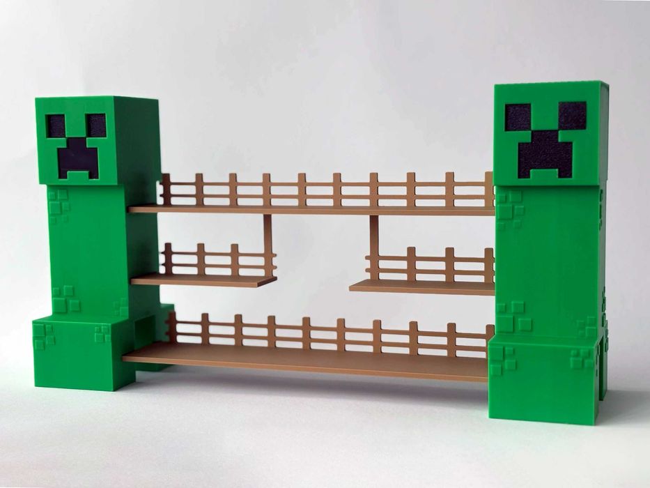 Minecraft Kinder Joy - Стойка за фигурки