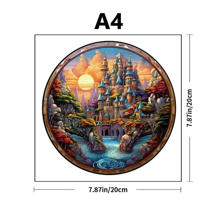 Подарки на 8 марта Деревянные пазлы