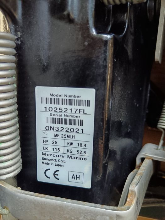 Mercury Sea pro 25 к.с.-1200 евро