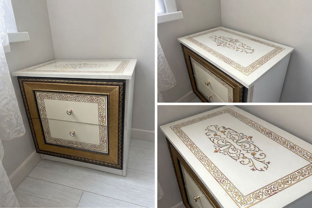 Тумба светлая прикроватная