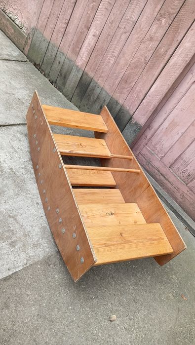 Barcuta pentru copii - joc de gradina/ curte pentru copii - homemade