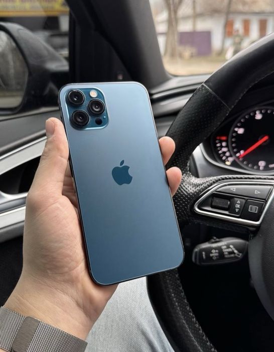 iPhone 12 ProMax 128Gb Blue  Akk: 84% Kelwamiz