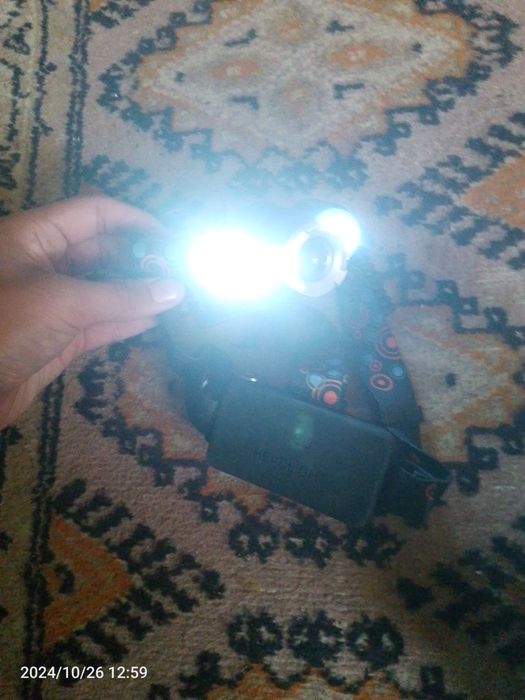 Фонарь с зумом новый