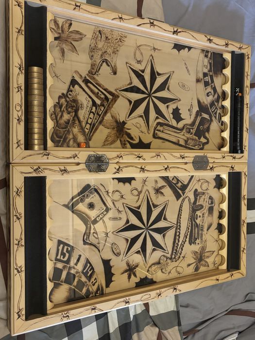 Нарды ручной работы