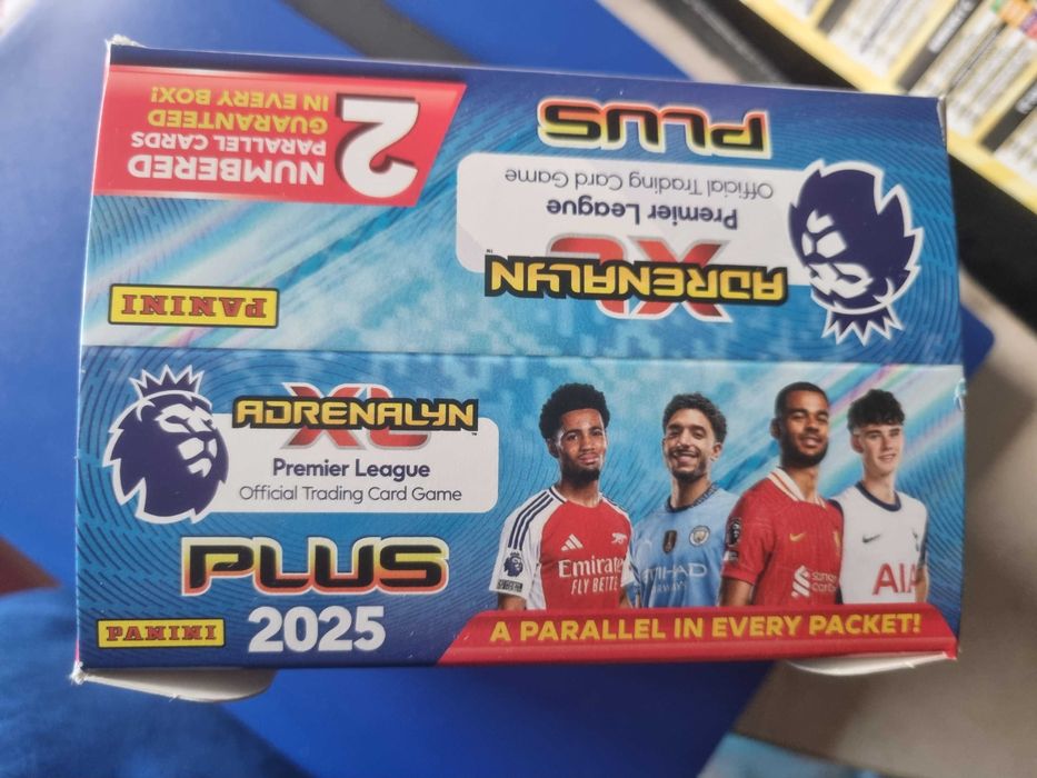 Panini Adrenalyn XL Premier League 2025 - 50 пакета. Фабрично запечатана кутия