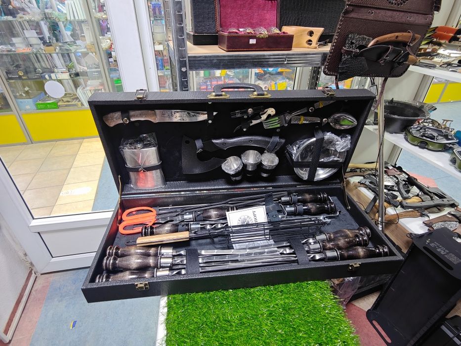 Шашлычные наборы подарочные Кизляр