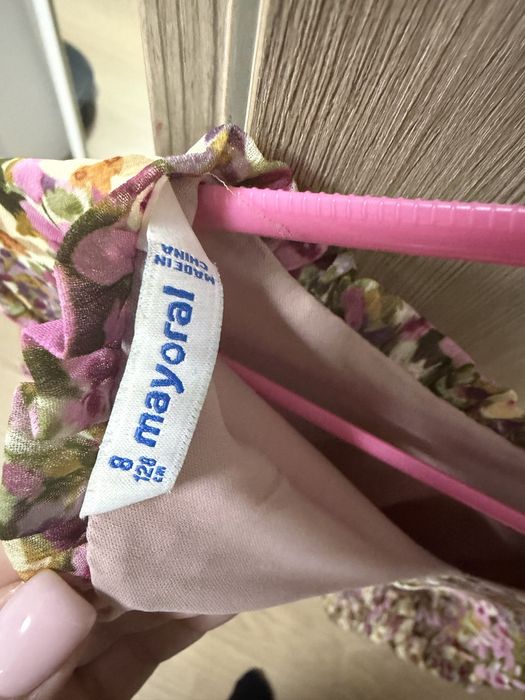 Детска рокля mayoral 128 см