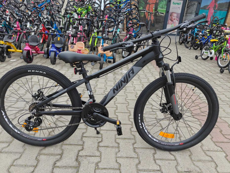 PASSATI Алуминиев велосипед 24" NINJA черен