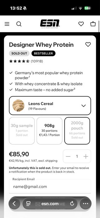 Proteina cu aroma de cereale Leon
