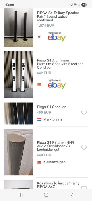 Piega S4 boxe de podea