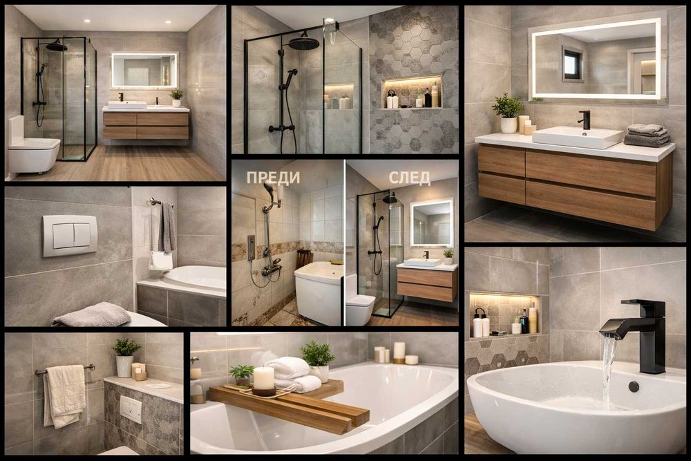 Лепене на плочки и ремонт на бани София | VS BUILDING GROUP