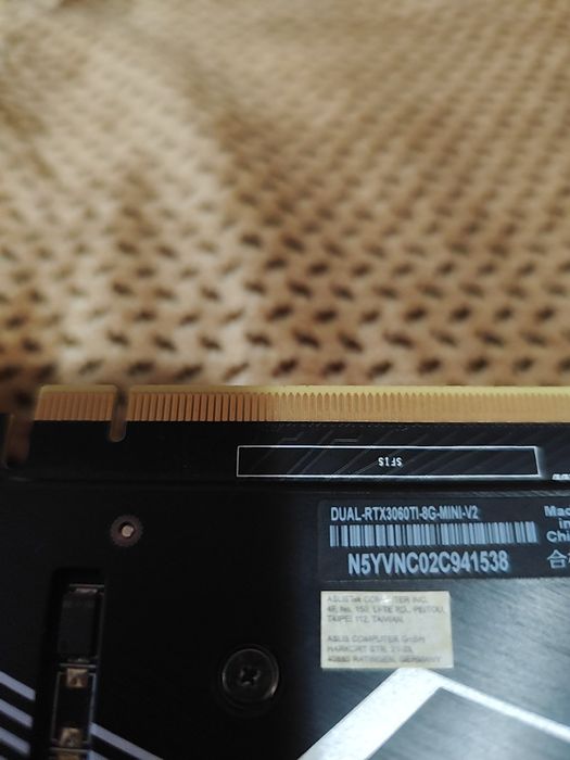 Placa video RTX 3060 ti mini