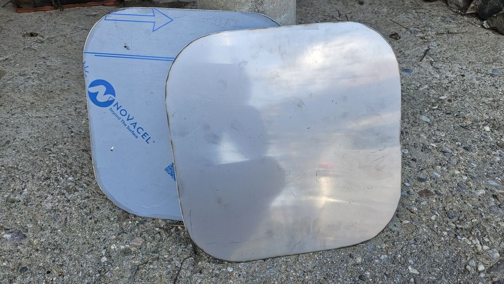 Неръждаема ламарина , инокс  1 мм 304  400х400 мм