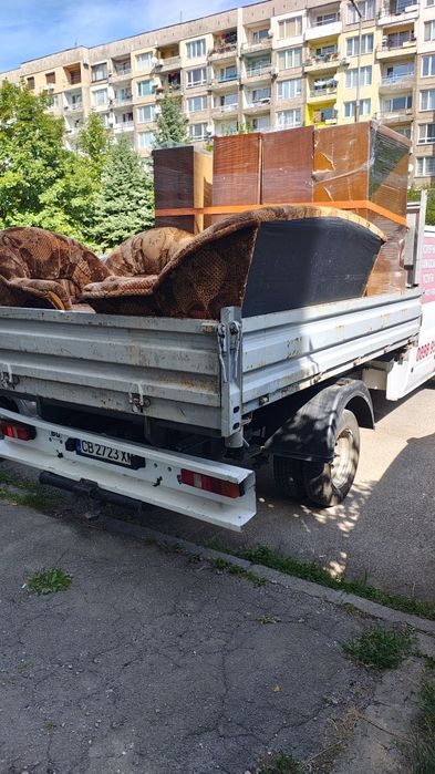 Хамалски си транспортни услуги кърти чисти извозва