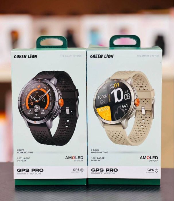 Green lion smart watch • классик • спортивный • амолед • сим картой