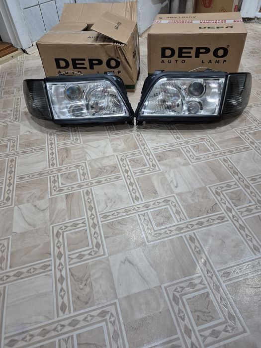 Фары на ауди а6с4