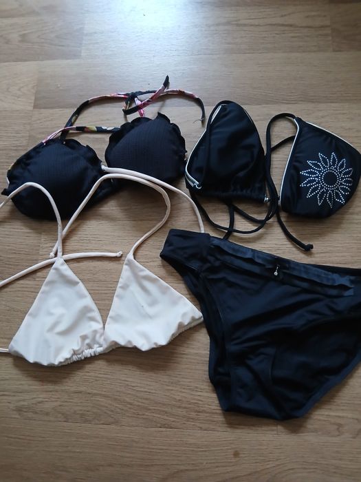 Cutie cu lenjerii si costum de baie