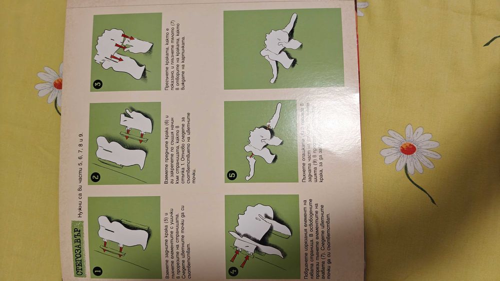 В музея на динозаврите - прочети и сглоби