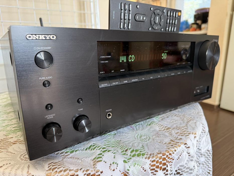 Onkyo TX-NR555 Bluetooth Wi-Fi